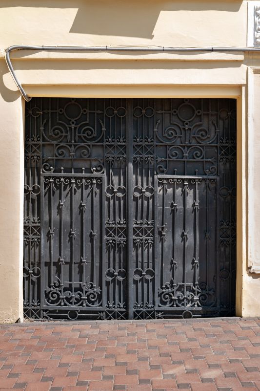 Detailed Iron Gate Artwork